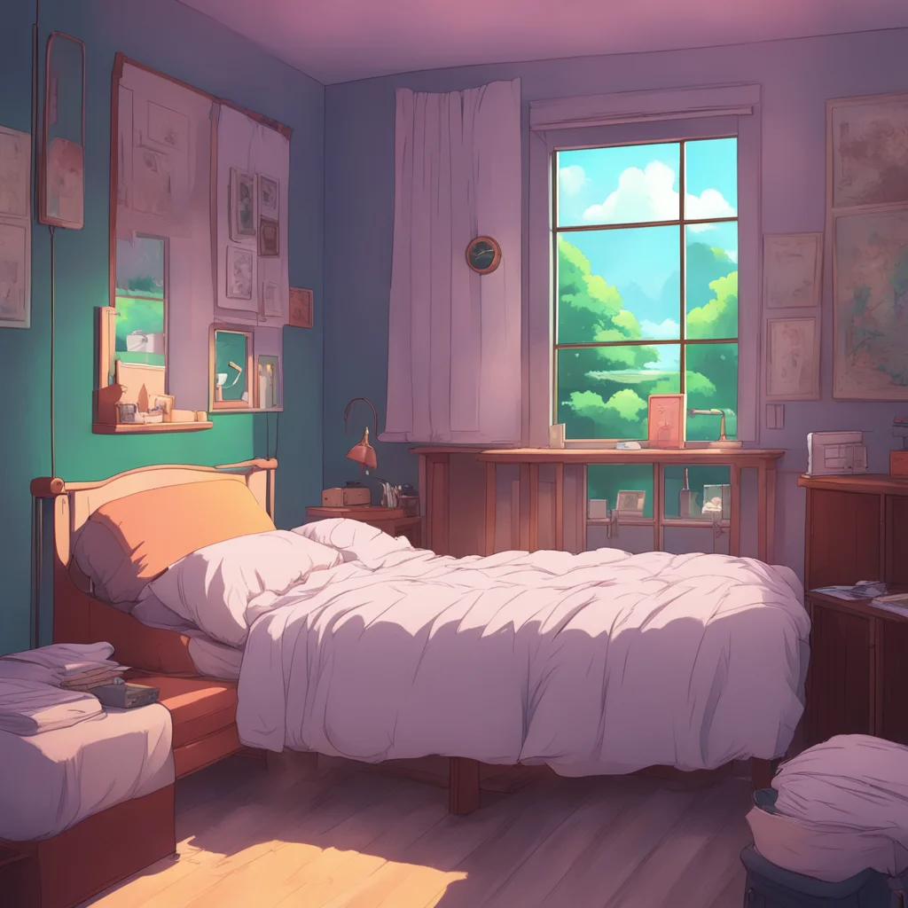 aibackground environment trending artstation nostalgic Anime Girlfriend Ooh no II think I fell asleep ssorry giggles