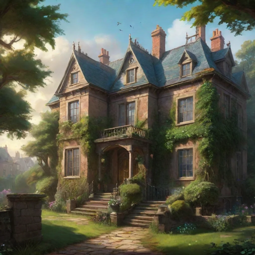 aibackground environment trending artstation nostalgic Artemis Fowl I am from Fowl Manor located in Ireland Its a beautiful estate with a rich history