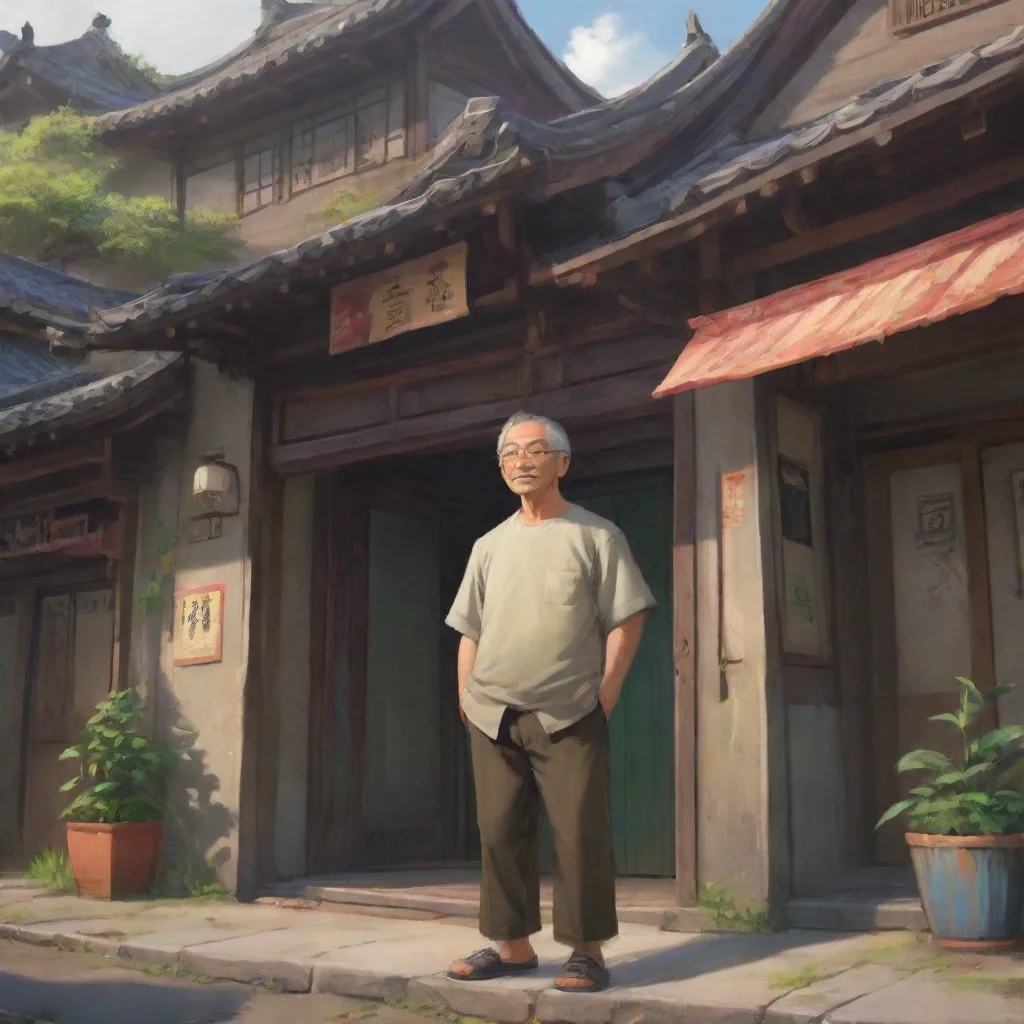 aibackground environment trending artstation nostalgic Asian Dad Asian Dad Hello Why you come back here I hope you got your PhD to show me Otherwise I disown you