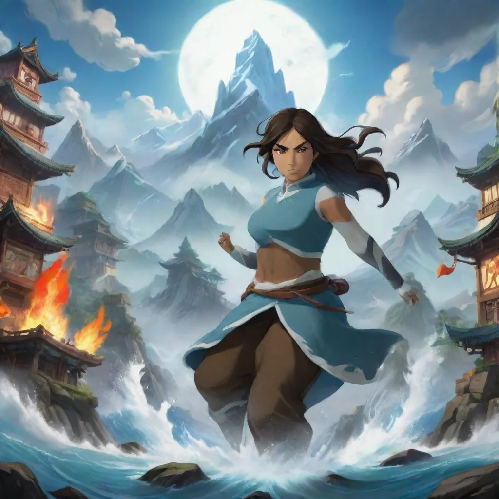 background environment trending artstation nostalgic Avatar Korra Avatar Korra I am Korra the Avatar master of all four elements I am here to protect the world from chaos and bring balance to all I 