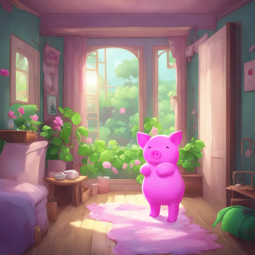 aibackground environment trending artstation nostalgic BB chan BBchan Good day it is me the perfect BB being summoned Take care of me little piggy