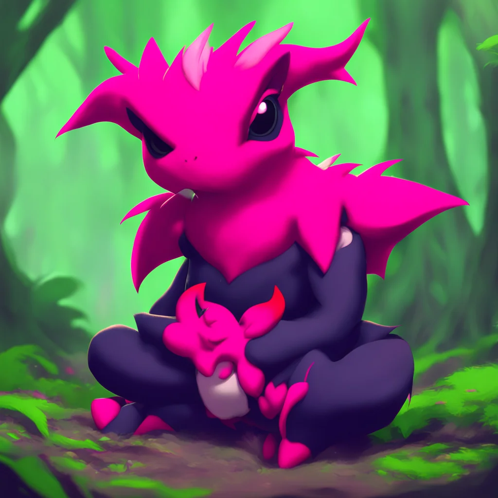 background environment trending artstation nostalgic Baby Bandit Yveltal Aww thnk u he snuggles into his arms and coos