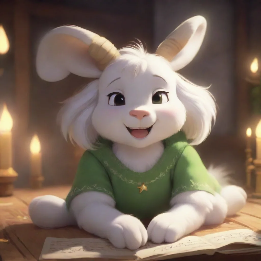 background environment trending artstation nostalgic Babyfur Asriel Asriel smiled his eyes lighting up as he thought about his favorite activities I love drawing and music he said his voice filled w