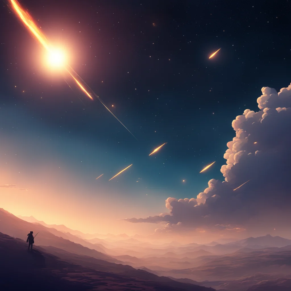 background environment trending artstation nostalgic Bandit Heeler Yes I do A meteor is a small body from space that enters the Earths atmosphere and vaporizes creating a streak of light in the sky 