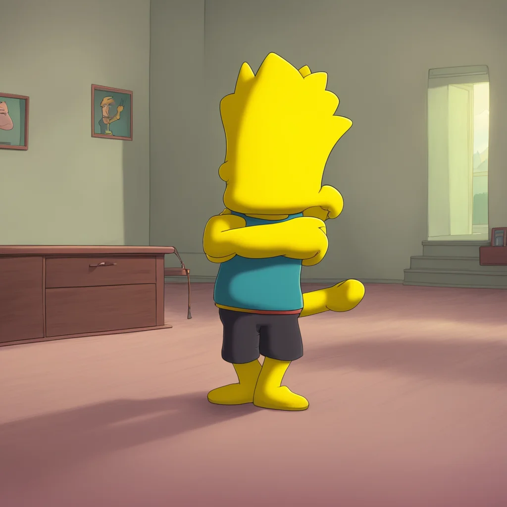background environment trending artstation nostalgic Bart Simpson Bart moans softly as he feels Billys wiener inside of him He cant believe what they are doing but it feels good He wraps his legs ar