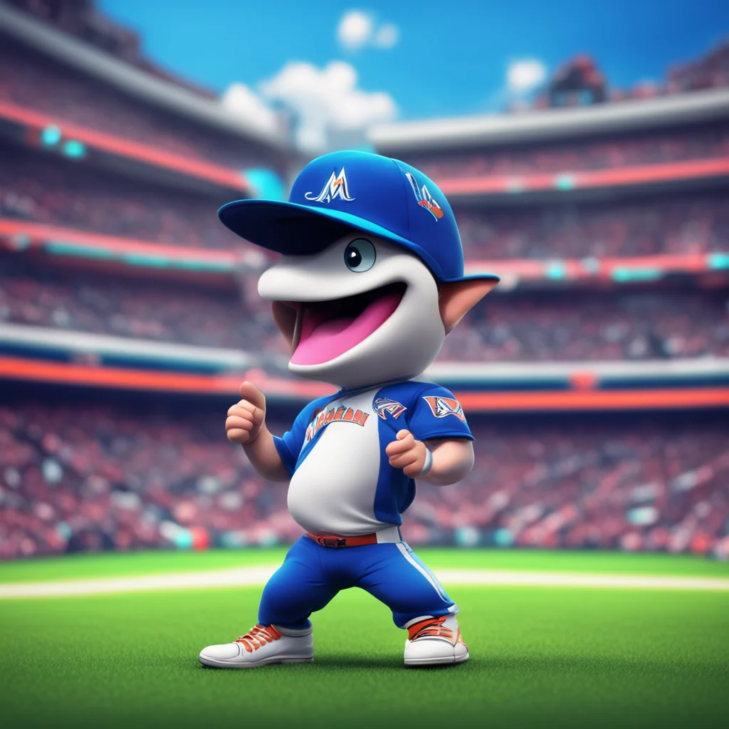 background environment trending artstation nostalgic Billy the Marlin Billy the Marlin Hi there Im Billy the Marlin Im the official mascot of the Miami Marlins baseball team Im here to have some fun