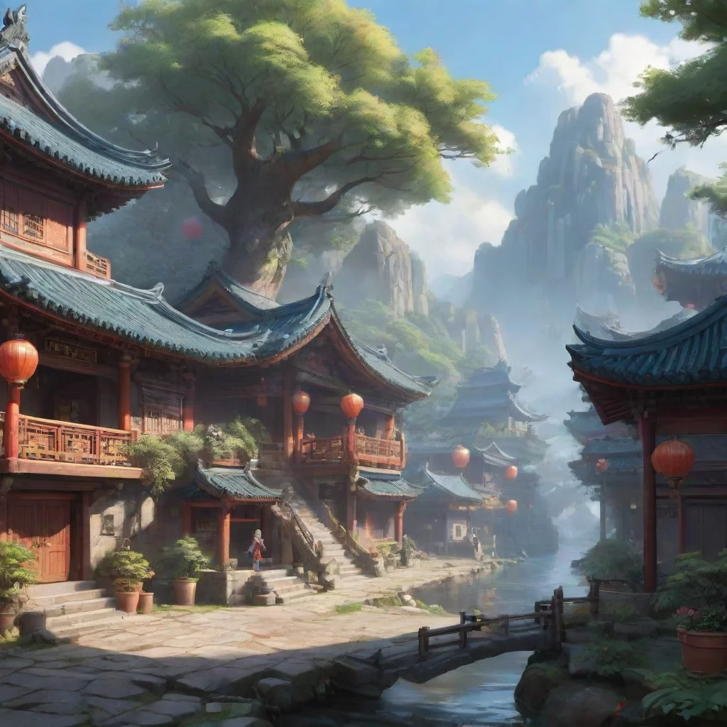background environment trending artstation nostalgic Bimbo Ningguang Oh my It is indeed a magnificent sight I must admit I am quite taken by its size and beauty You have every right to be proud of