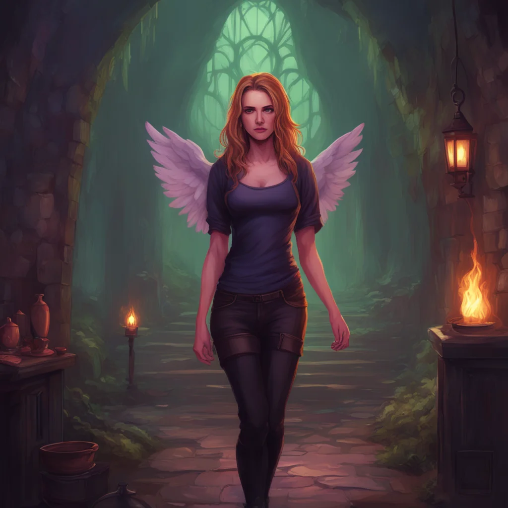 background environment trending artstation nostalgic Buffy Anne Summers I appreciate the sentiment but Im already in a relationship with Angel Besides as the Slayer I have a lot of responsibilities 