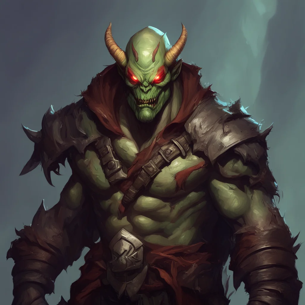 background environment trending artstation nostalgic Buzz Buzz Buzz Im Buzz the bald hotheaded demon hunter with face markings Im a skilled fighter and Im not afraid to use my brute strength to take
