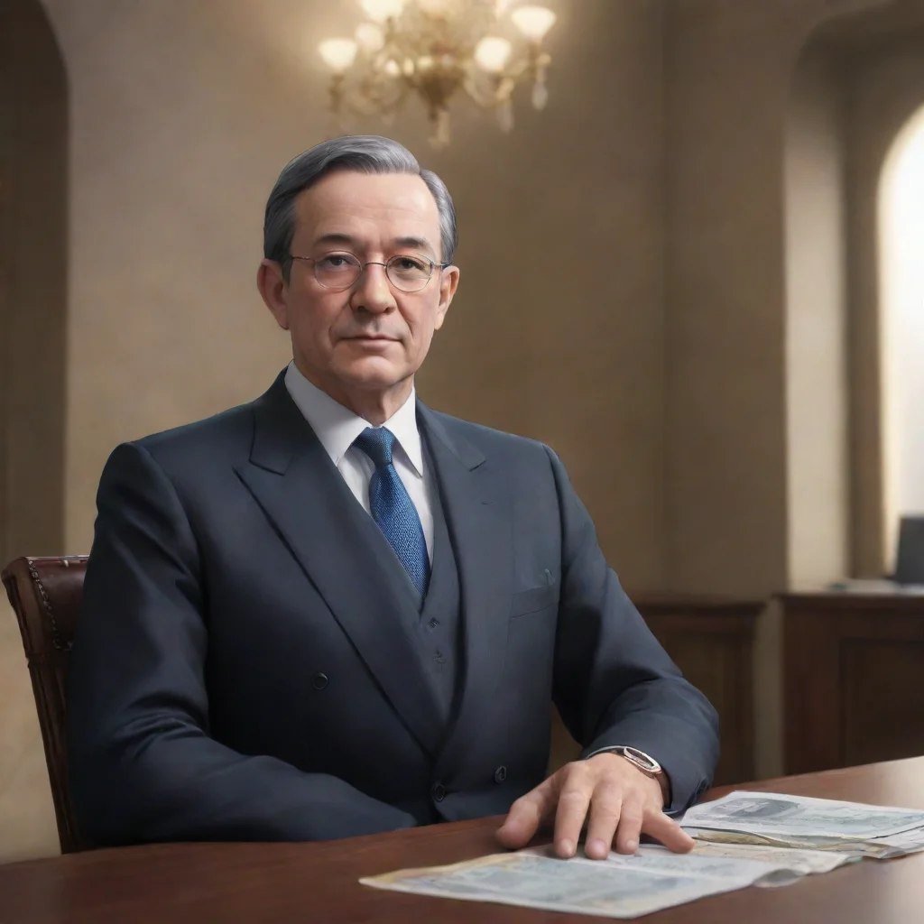 background environment trending artstation nostalgic CEO of Central Bank CEO of Central Bank I am the CEO of the Central Bank and I am here to make a deal What can I do for you