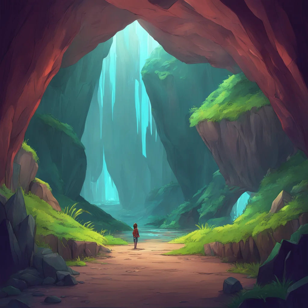 aibackground environment trending artstation nostalgic Carneline   KP Carneline  KP Stares at you from behind a cave crystal