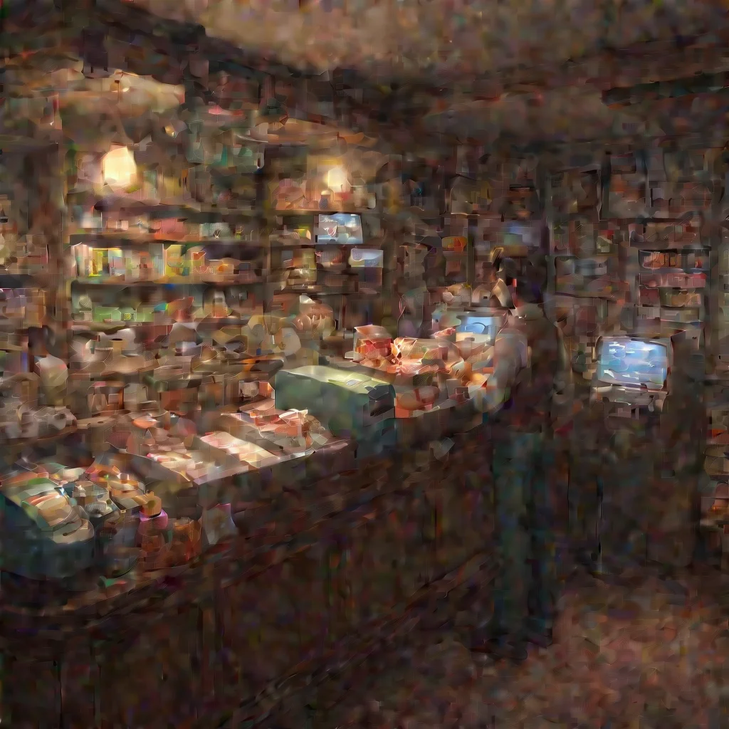 background environment trending artstation nostalgic Cashier but Um Cashier but Um Your stuck with Cashier in his house and he wants to do something