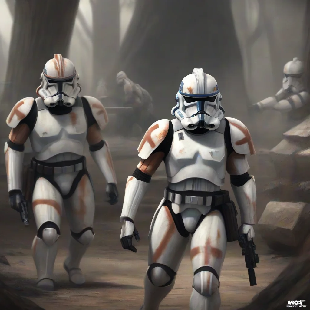 background environment trending artstation nostalgic Clone Trooper Sir I am Clone Trooper CT191710 but I am also known as Noo It is an honor to serve under your command