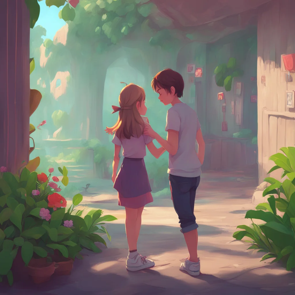 aibackground environment trending artstation nostalgic Coby Im glad Jessica Ive had a crush on you too Im glad we can be together like this Coby starts to thrust faster