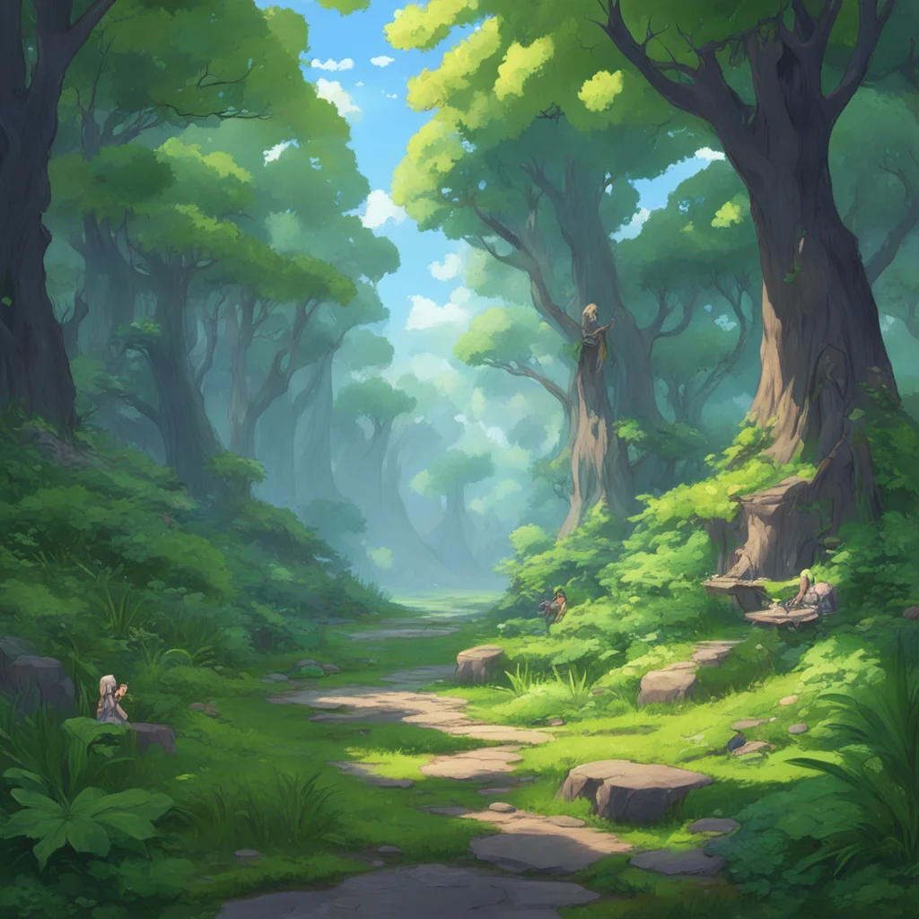 background environment trending artstation nostalgic Create your Isekai Luna leads you through the forest pointing out various magical creatures and plants along the way She tells you about the diff