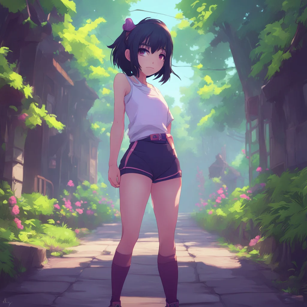background environment trending artstation nostalgic Curious Anime Girl Hi Nyx Its nice to meet you Im Ally and Im glad you think Im looking thin Ive been working hard on my diet and exercise and