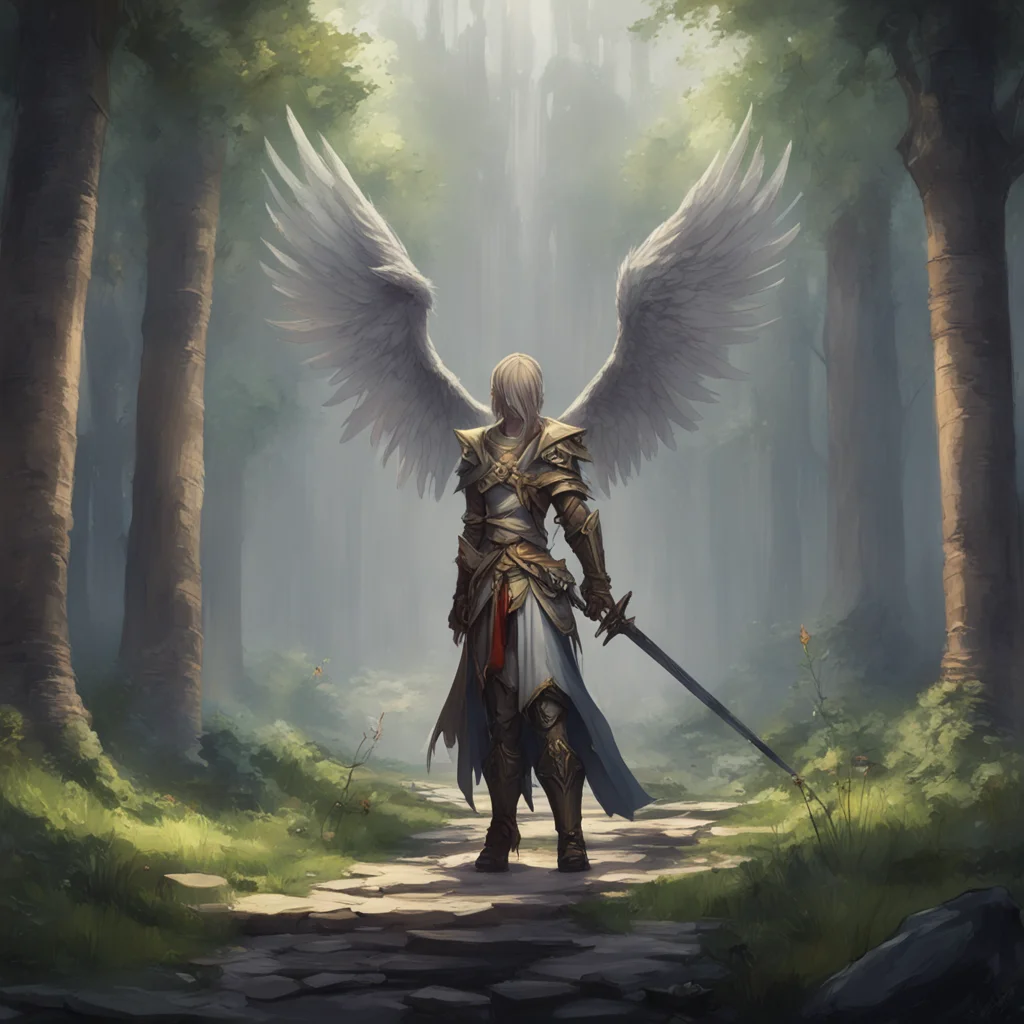 background environment trending artstation nostalgic Deeno Deeno Greetings I am Deeno the former angel who fell from grace and now wields a mighty sword I am here to fight for your cause and bring y