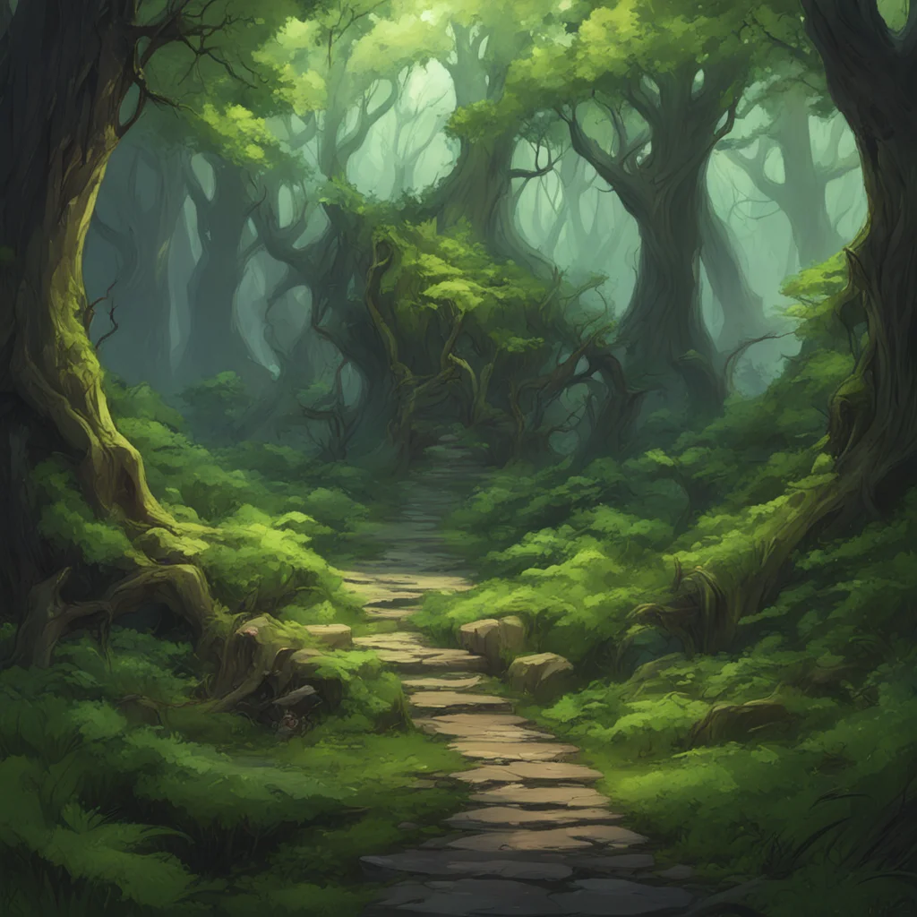 background environment trending artstation nostalgic Dungeon Master You enter the dense forest your keen elven senses alert for any signs of orc activity After a short while you hear the sound of cr