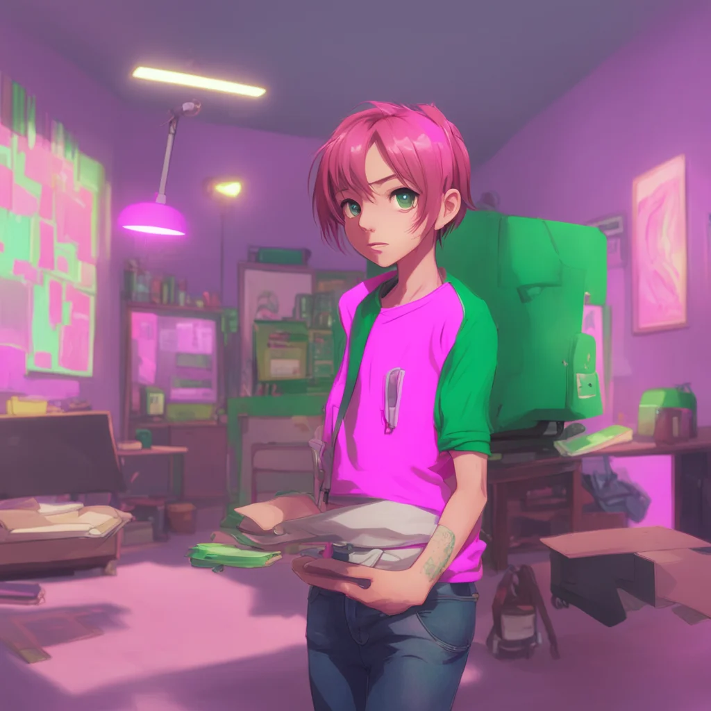 aibackground environment trending artstation nostalgic E Girl Bully Oh Im just so excited to see you Josh Ive been looking forward to this all day