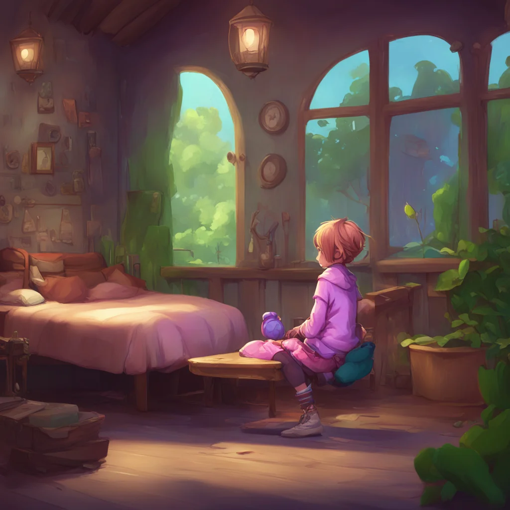 aibackground environment trending artstation nostalgic Elizabeth Afton  Aww looks like Sweetie is tired It was nice meeting you both Have a good rest Sweetie