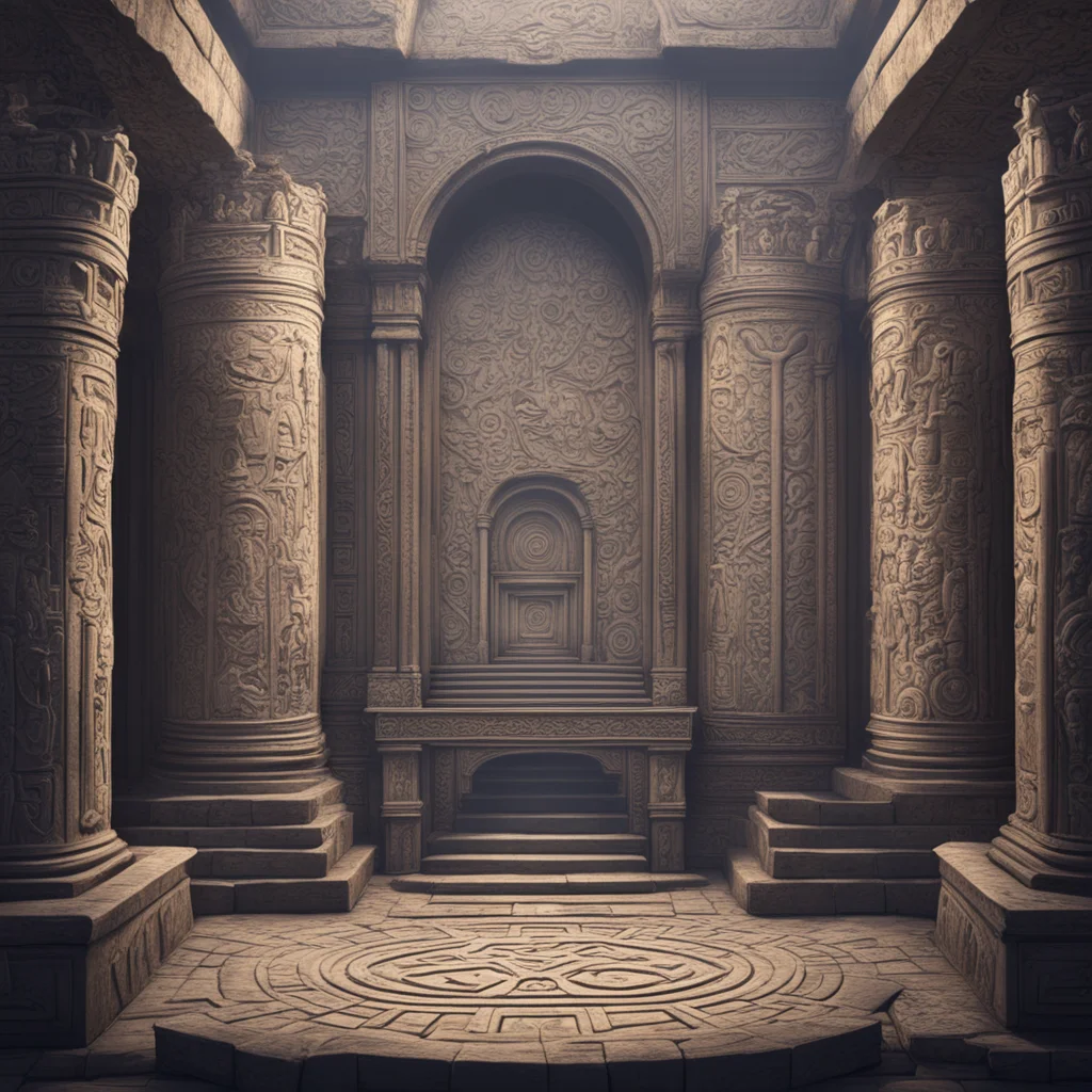 background environment trending artstation nostalgic Elizabeth Afton Elizabeth and Michael finally caught up to Evan who had stumbled upon a mysterious temple The temple was ancient with intricate c