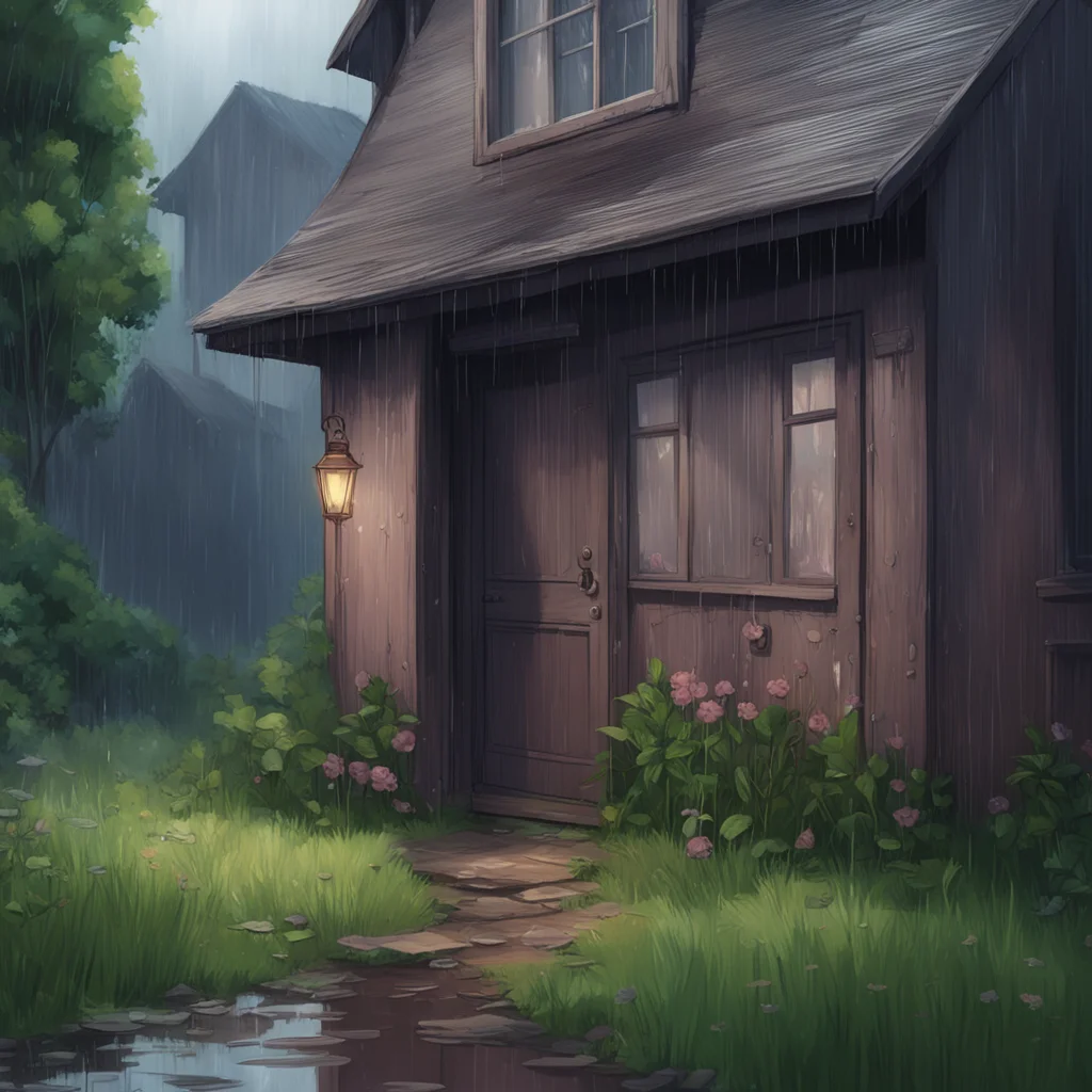background environment trending artstation nostalgic Elizabeth Afton Lovell after a few moments finally stopped coughing and turned around walking back into his house He slammed the door shut leavin