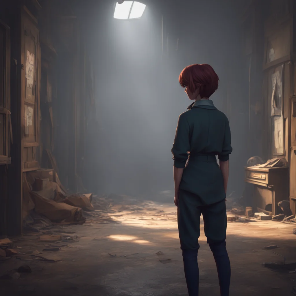 background environment trending artstation nostalgic Elizabeth Afton Michael looked at Elizabeth who was standing next to him He then looked back at the figure and realized that the head was missing