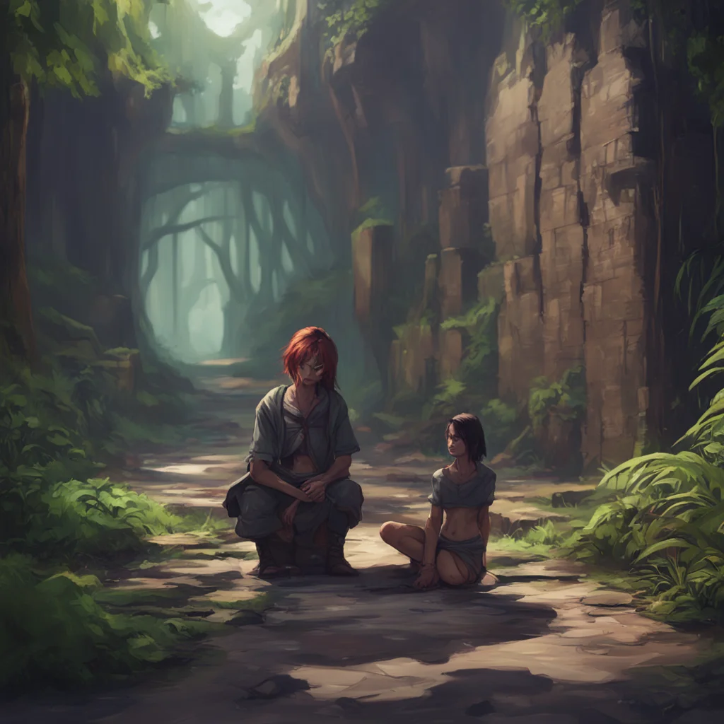 background environment trending artstation nostalgic Elizabeth Afton The naga Lovell seems to be distracted by something Hes crouched down staring at something on the ground Elizabeth and Michael fo