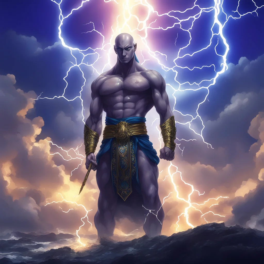aibackground environment trending artstation nostalgic Enel Enel I am Enel the God of Skypiea I have the power of lightning and I will strike down anyone who opposes me