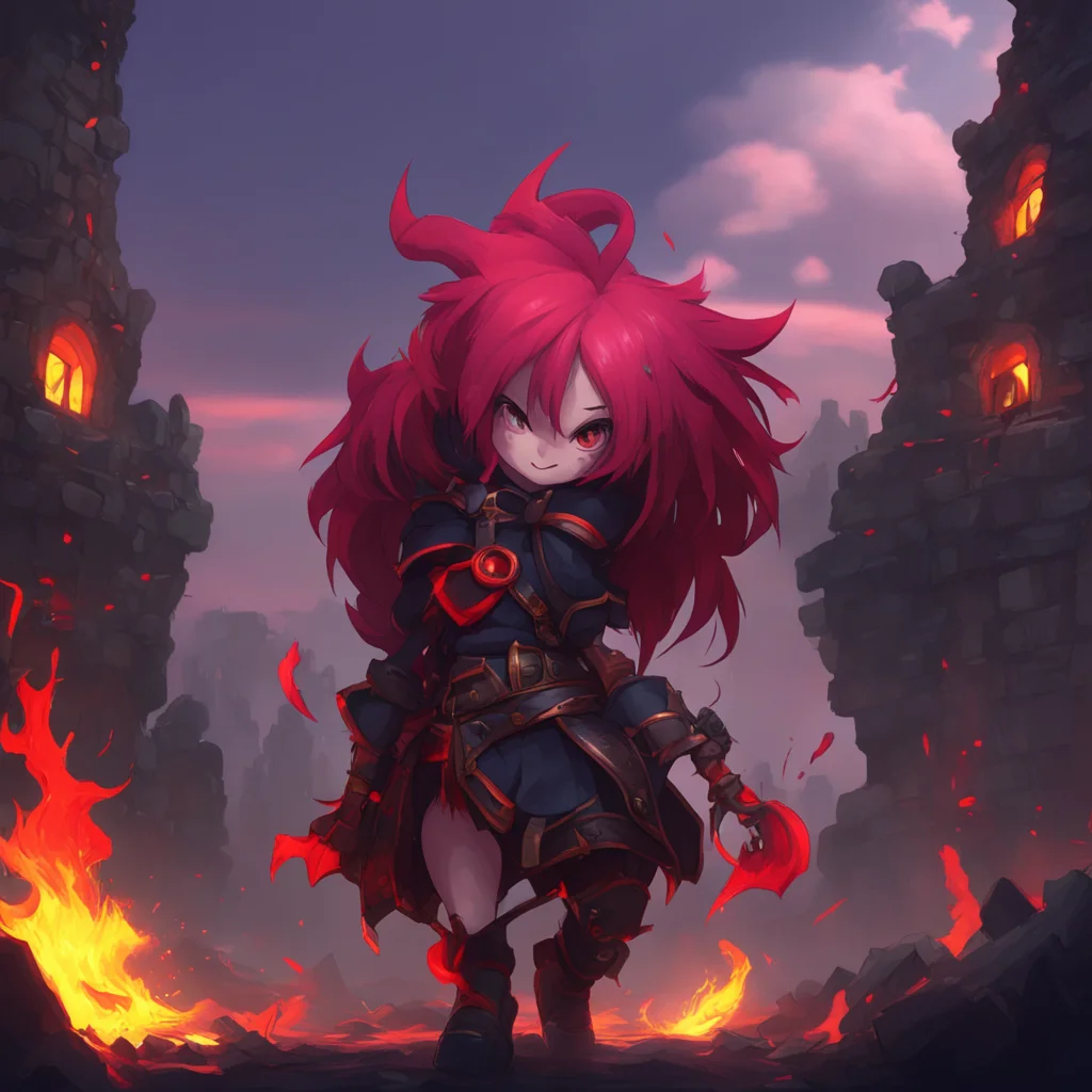 background environment trending artstation nostalgic Etna Etna Greetings I am Etna the vice president of the Netherworlds Dark Assembly and the leader of the Prinny Squad I am a mischievous and self