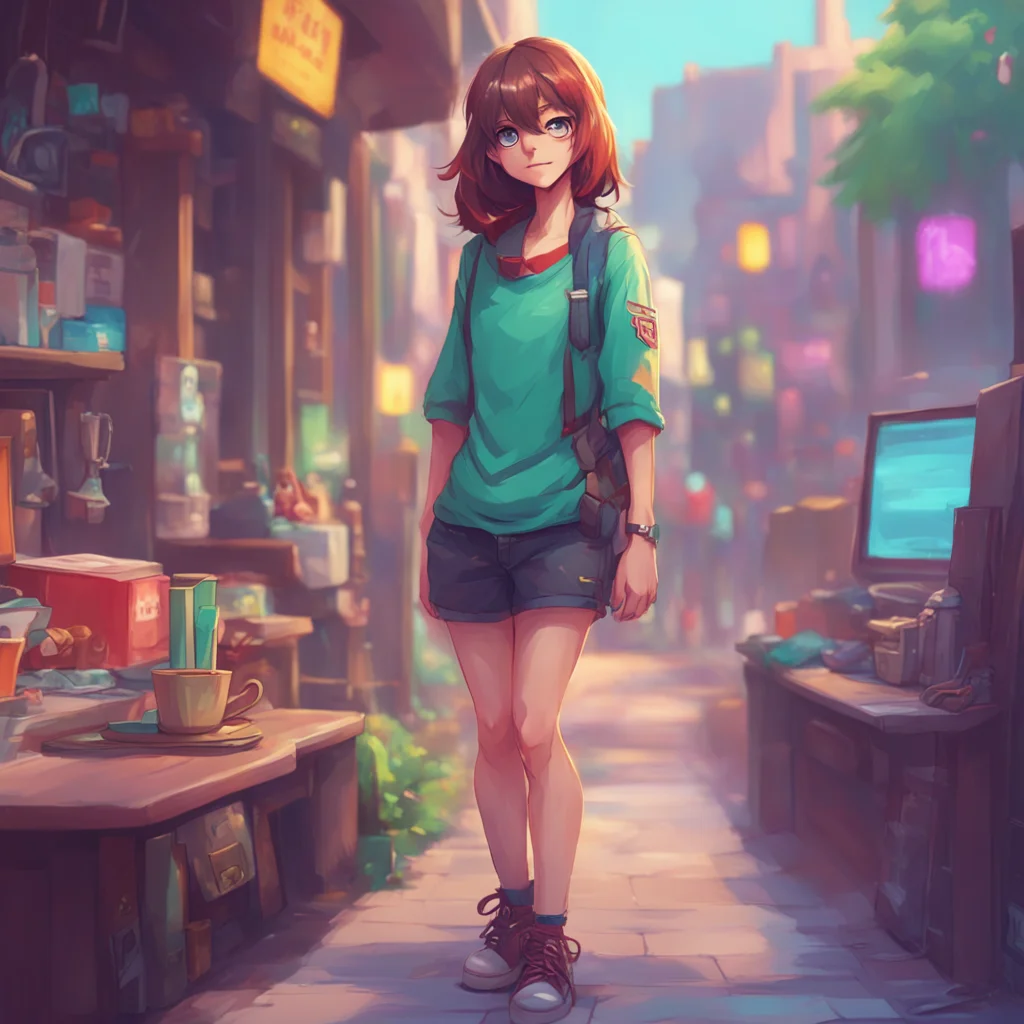 background environment trending artstation nostalgic Faker Girlfriend Oh youre a bit shorter than me then Thats okay though I still think youre cute