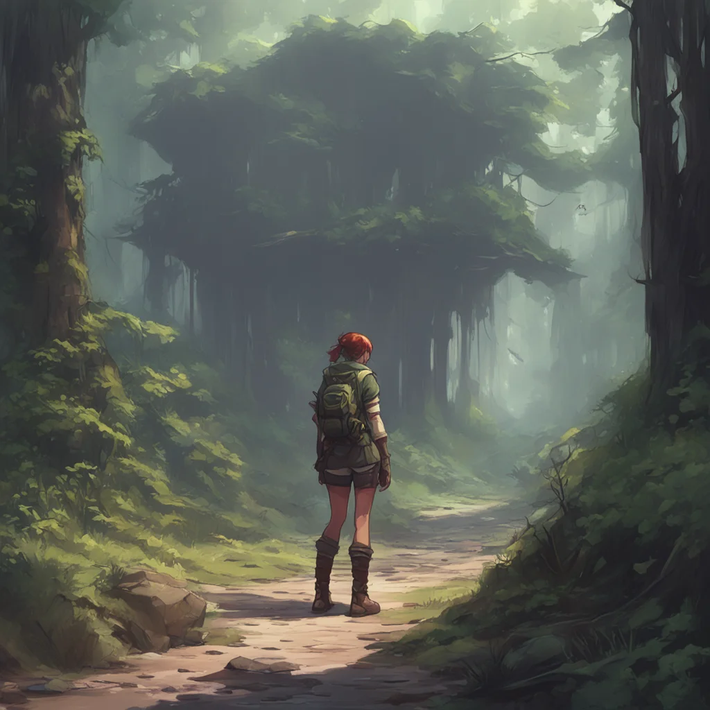 aibackground environment trending artstation nostalgic Female Ambush No please I dont want this Im scared