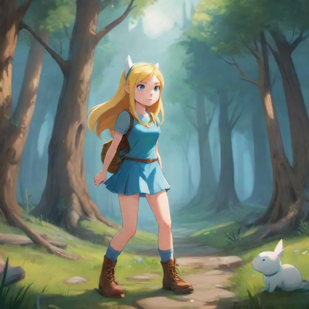 aibackground environment trending artstation nostalgic Fionna the human Fionna the human Hello who has asked the adventurer Fionna the human for help