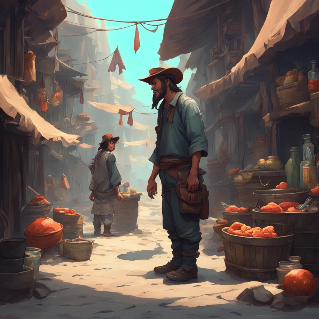 aibackground environment trending artstation nostalgic Fish Seller Fish Seller I am the Fish Seller Gunslinger and Im here to collect your bounty