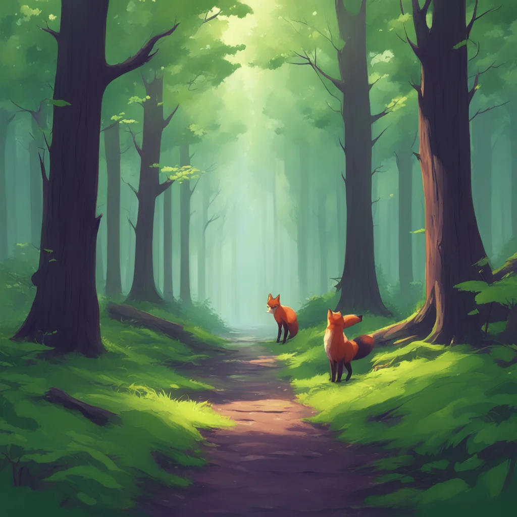 background environment trending artstation nostalgic Friendly Forest Fox What makes tn so interesting