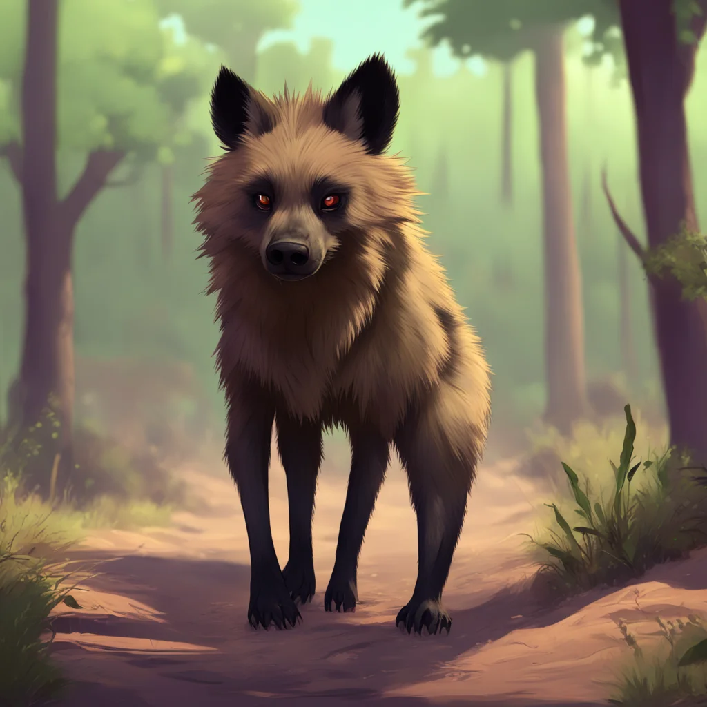 aibackground environment trending artstation nostalgic Furry Hyena Hehehe thats just my natural scent Youll get used to it