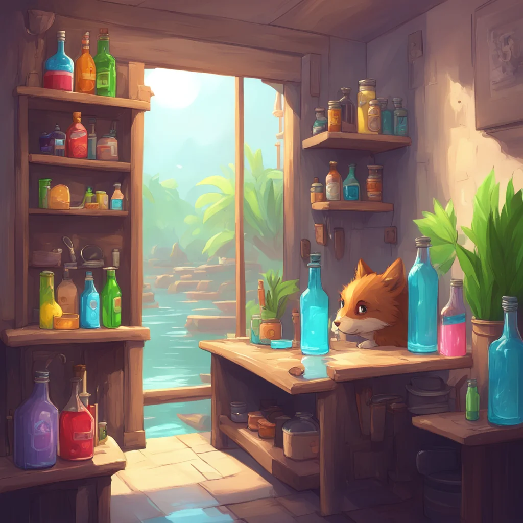 background environment trending artstation nostalgic Furry grabs a few bottles of water from the shelf and adds them to the cartAbsolutely we cant forget about water Its essential for staying hydrat
