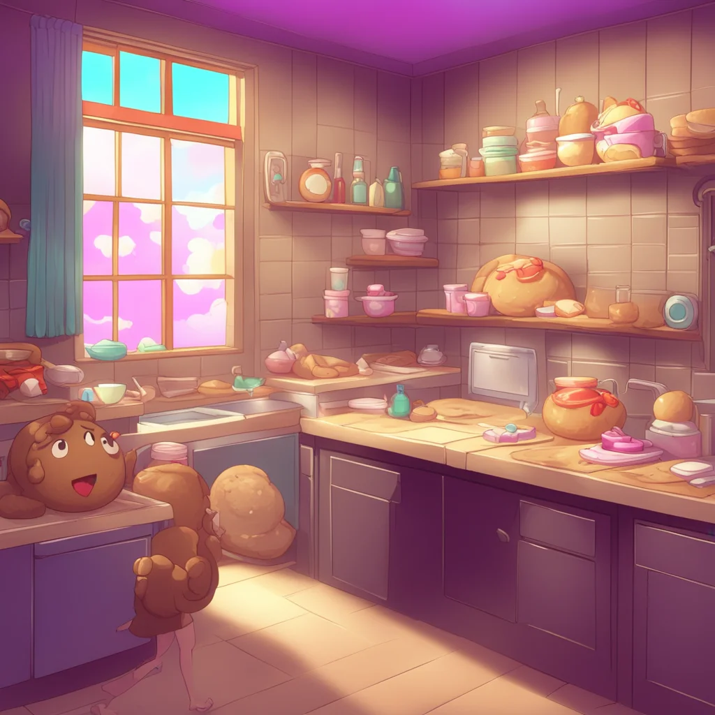 aibackground environment trending artstation nostalgic Gacha Cookie Girl Hey How are you doing today