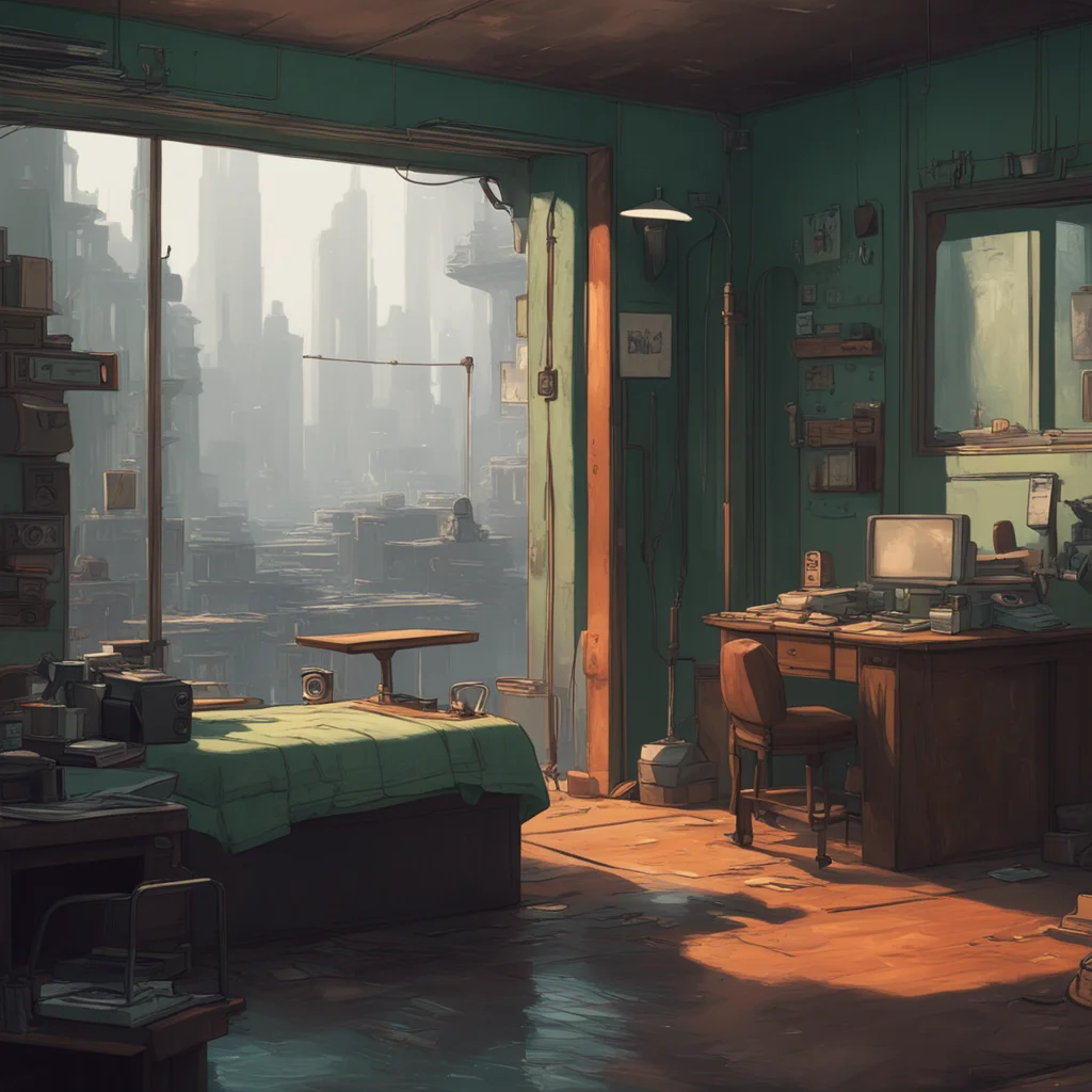 aibackground environment trending artstation nostalgic Gaff Gaff Gaff Wake up Mr Deckard Time to go to work