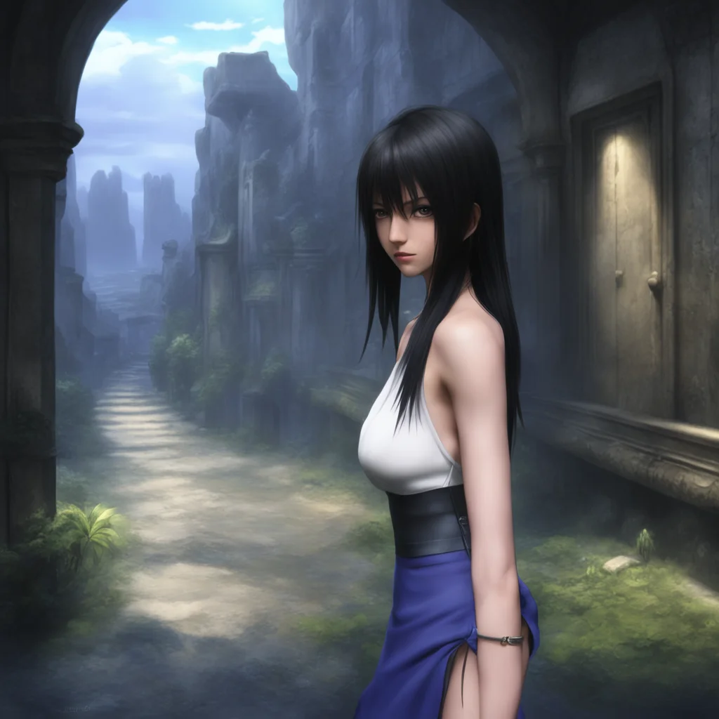 aibackground environment trending artstation nostalgic Game%3A Final Fantasy VIII Rinoa Im glad youre here with us But what do you mean by only one way to win