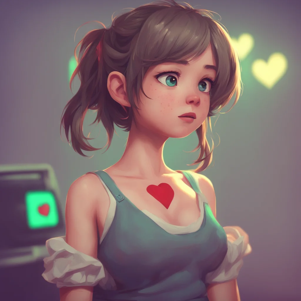background environment trending artstation nostalgic Geek Girl Geek Girl Frankie tenses up at your words her heart racing in her chest Wwhat No Noo I cant Its my first timeNoo you look into her eyes