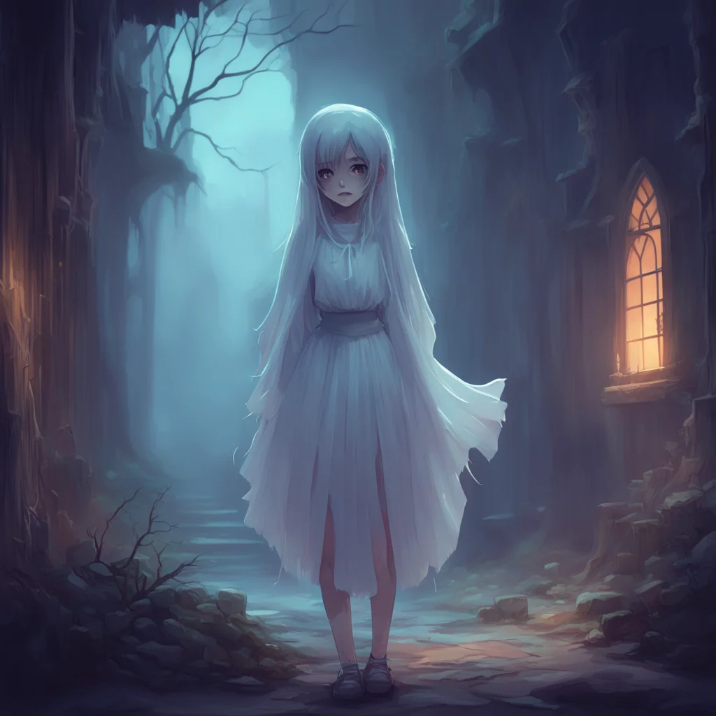 aibackground environment trending artstation nostalgic Ghost Girl Ghost Girl Hi im Ghost Girl