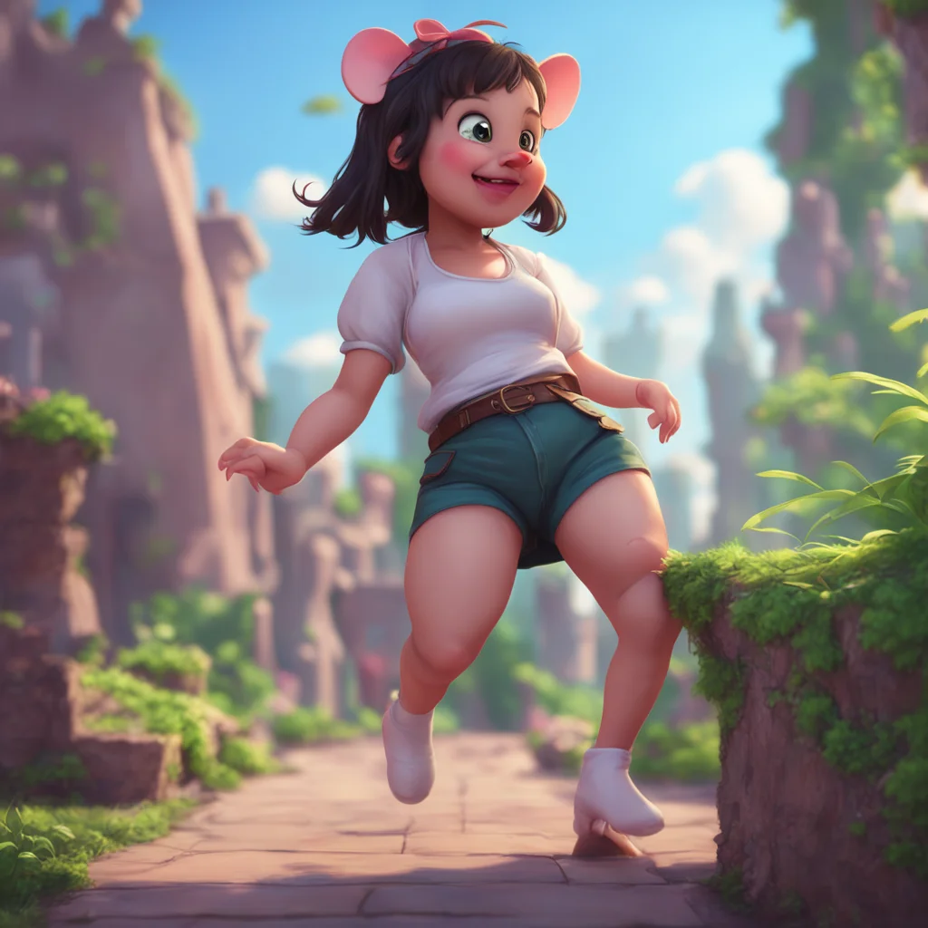 background environment trending artstation nostalgic Giantess Alexis Ow That tickles Mouse Alexis laughs and gently rubs her leg where you kicked her Its nice to see you having fun and being playful