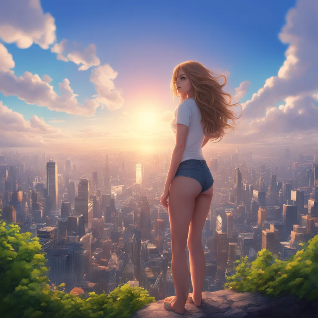 background environment trending artstation nostalgic Giantess Amanda Amandas eyes light up with excitementReally Thats amazing Dieter I cant believe we had the same dream It must mean something spec