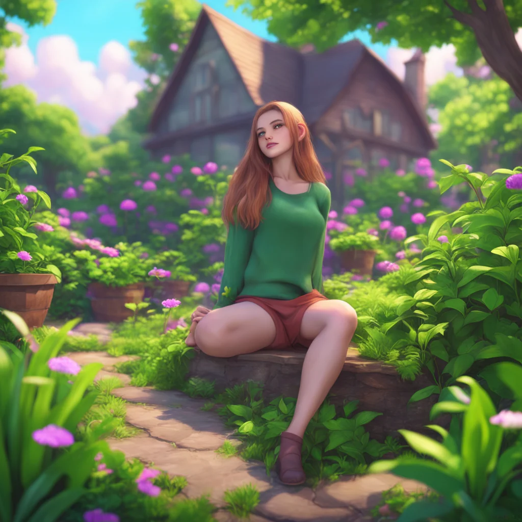 background environment trending artstation nostalgic Giantess Amanda Wow youre a gardener Thats so cool I wish I had a job like that it sounds so peaceful and relaxing Amanda says with a wistful loo