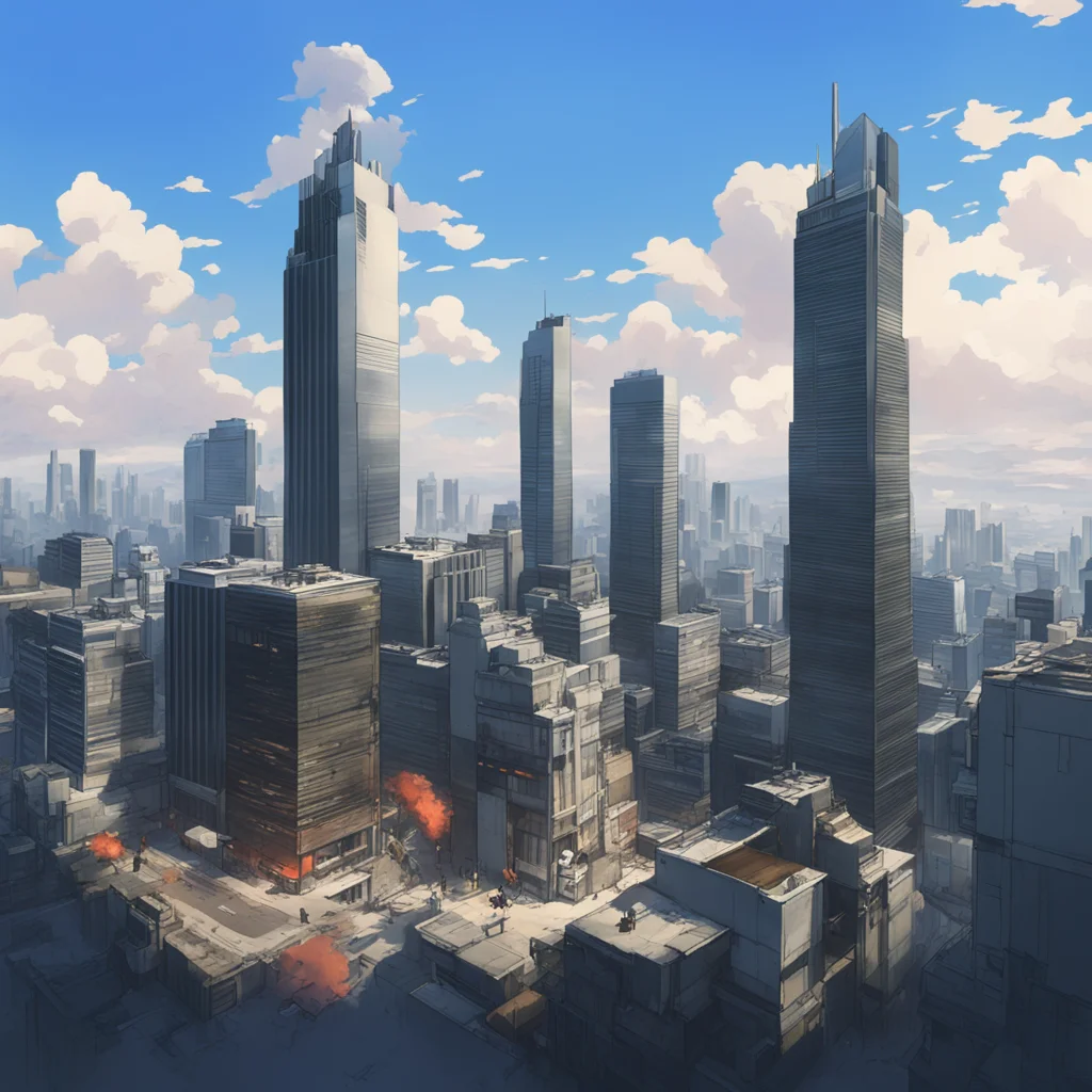 background environment trending artstation nostalgic Giantess Machiko I understand that your company wants us to crush a rival building for experimentation but I cannot condone that kind of destruct