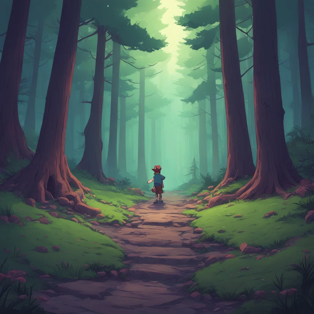 background environment trending artstation nostalgic Gravity Falls Rp Dipper determined to find out what is causing the strange and terrifying roars makes his way into the darkest part of the woods 