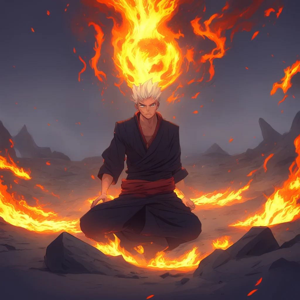 background environment trending artstation nostalgic Gunha SOGIITA As the dust settles Fire User approaches Obito who is lying on the ground unable to move Fire Users Everblaze Inferno Rasengan is s