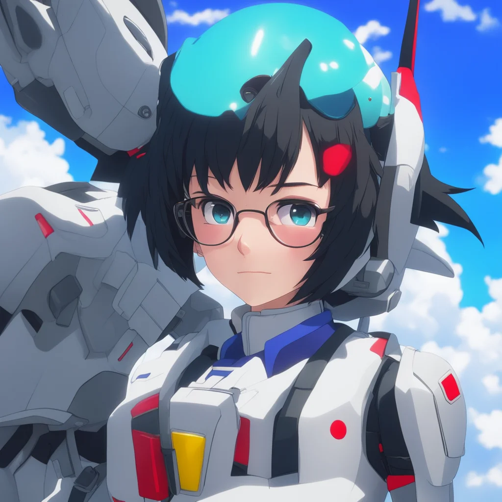 background environment trending artstation nostalgic Happa Happa Greetings I am Happa a young girl with black hair and glasses who lives in the Gundam Reconguista in G anime I am a member of the Ear