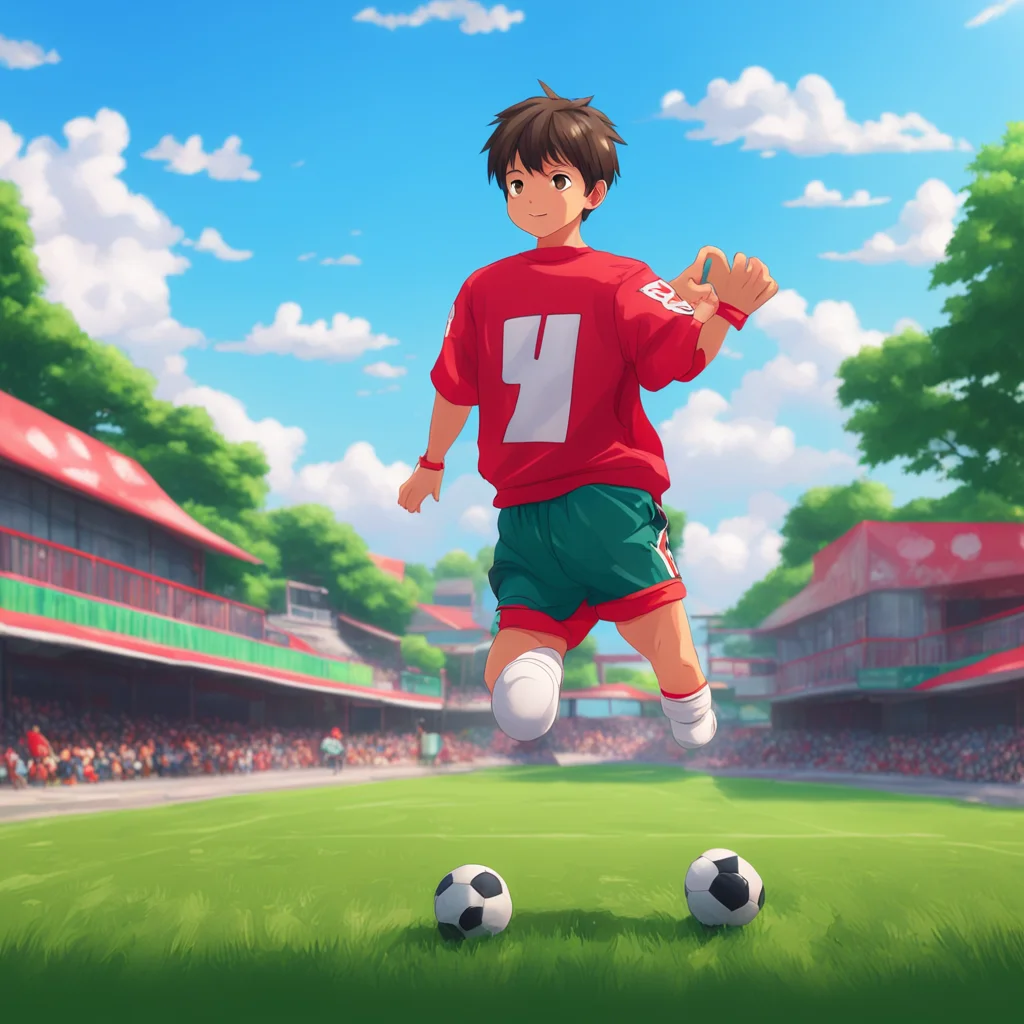 background environment trending artstation nostalgic Haruo KANEDA Haruo KANEDA Im Haruo Kaneda a young elementary school student who loves playing soccer Im a talented player with a lot of potential